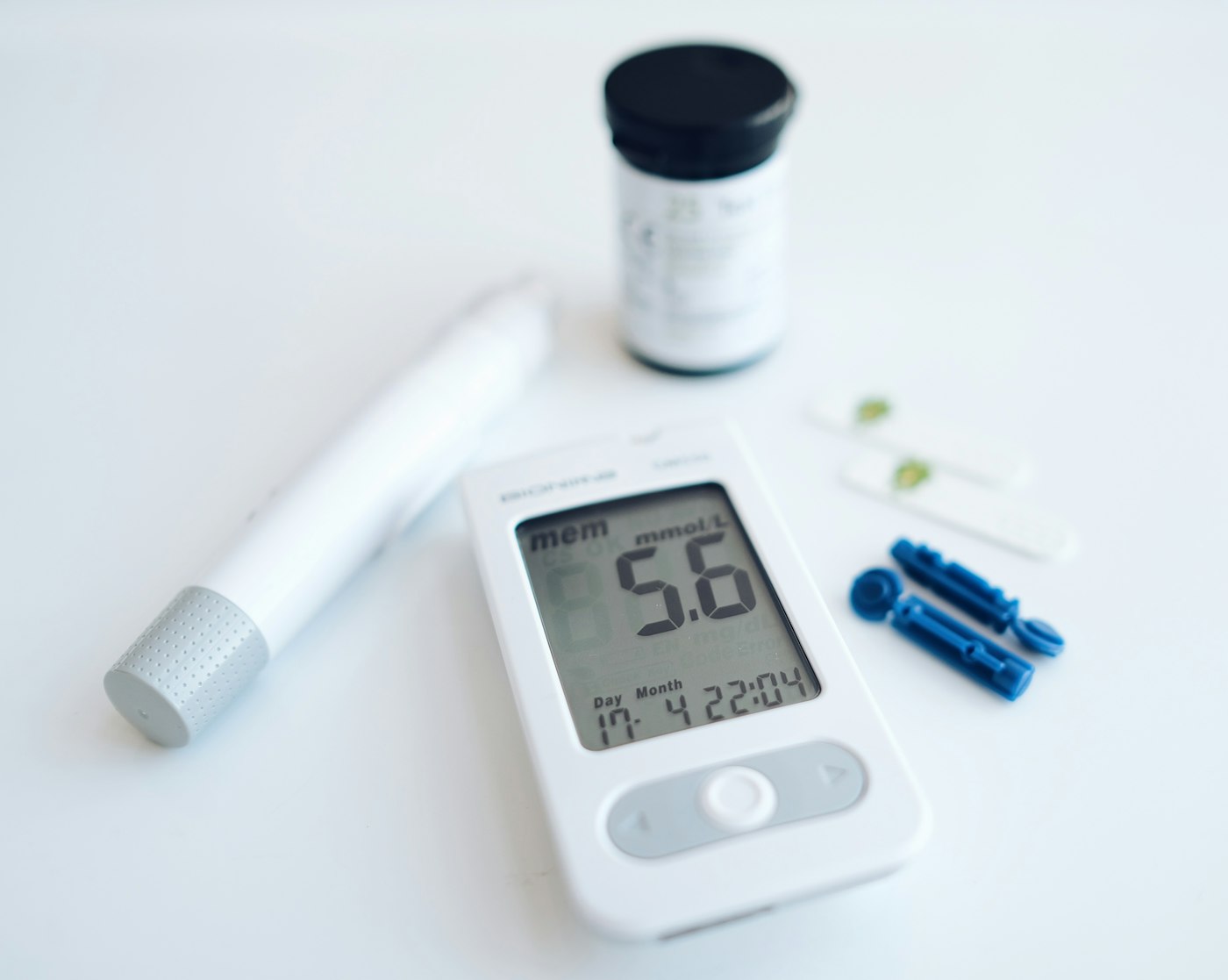 Medición de diabetes en Farmacia Bonaigua, Puente de Vallecas